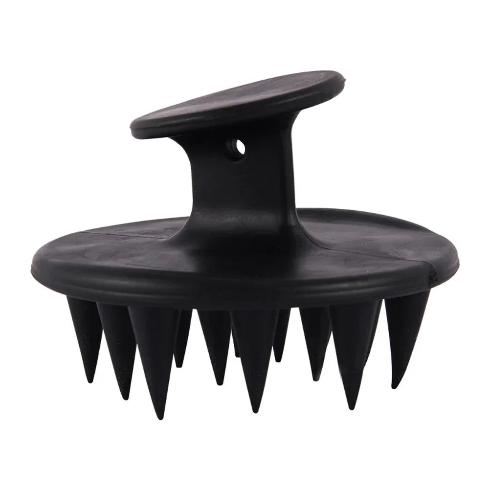 Silicone Scalp Hair Massage Brush Shampoo Massage Comb Bath Wash Hair Care Root Scalp Massager Shower Brush Salon Hair Tool