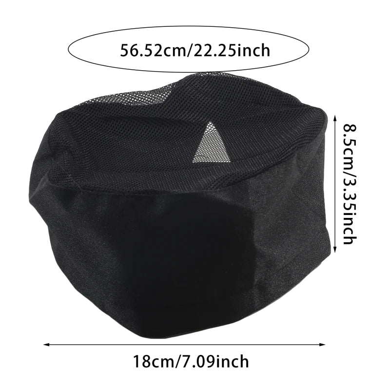 Chef Hat Restaurant Kitchen Baker Catering Cooking Cap Women Men Food Service Working Cap Mesh Top Cap Uniform Cooker Hat