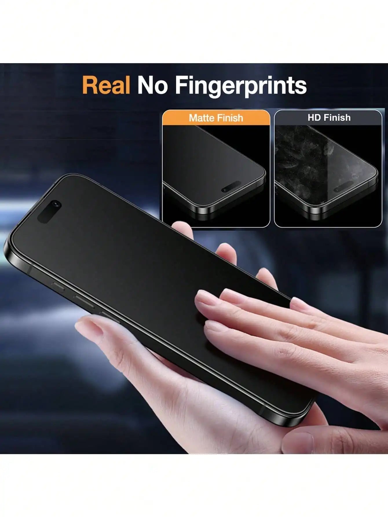3 Pcs Matte Anti-Peeping Tempered Glass Screen Protector Compatible With IPhone 17 Pro Max/17 Pro/17 Air/17/16 Pro Max/16 Pro/16
