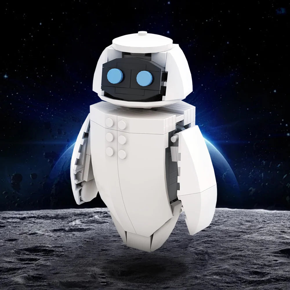 152PCS MOC Building Blocks Robot Model - Walle Eva Eve Desktop Decor Assembly Toys for Kids Gift