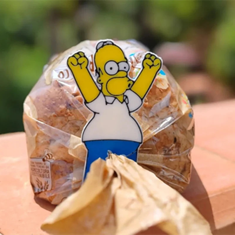 Funny Homer Simpson Butt Bread Clip Bag Closure Novelty Kitchen Gadget
