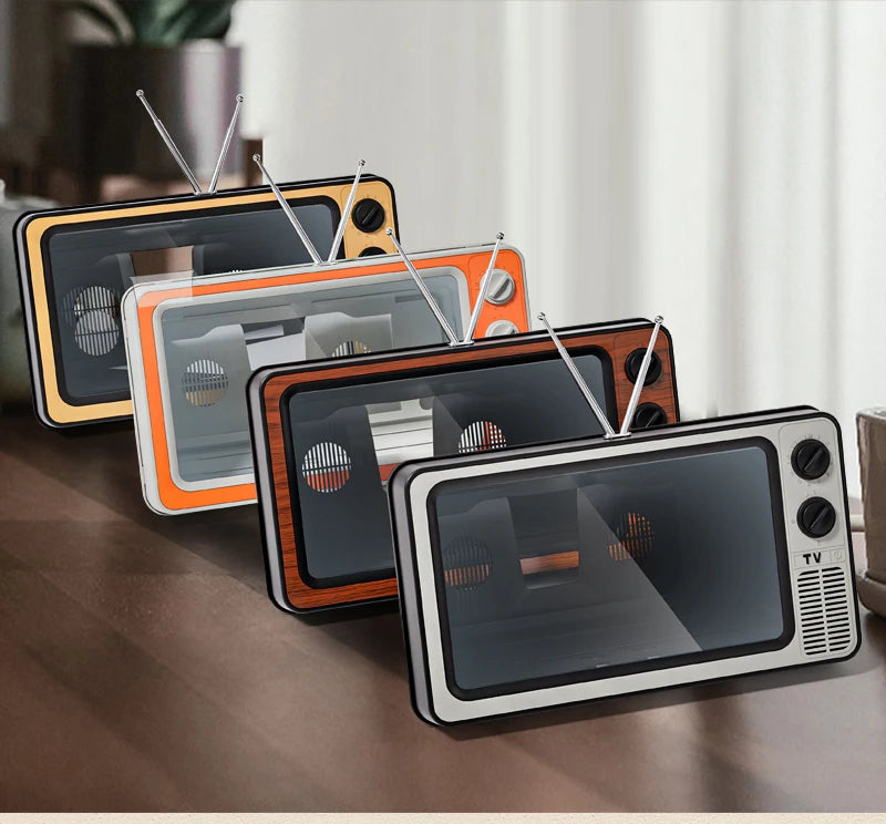 12 Inch Phone Screen Magnifier Enlarged Expand Stand Phone Holder HD Video Amplifier Eyes Protection Retro TV Box For Iphone