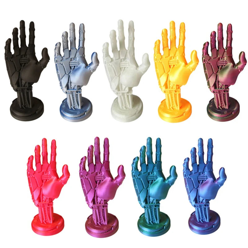 1pcGame Controller Desktop Stand Headphone Stand Jewelry Bracket Cyberpunk Mechanical Arm Resin Handicraft Ornament Storage Rack