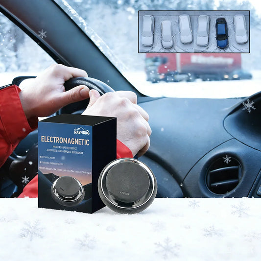 Solar-Powered Car Ice Remover Melting Snow Prevent Freezing Winter Efficient Deicing Tool Windshield Snow Removal Device