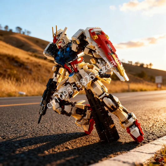 2598pcs GAT Transforming Robot Model Building Blocks Set - DIY Creative Assembly Toy for Kids, Perfect Christmas Gift