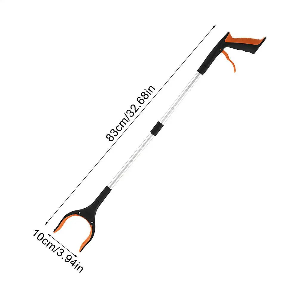 Grabber Reacher Tool for Seniors Foldable Pick Up Stick 33 Inch Gripper and Reaching Tool Heavy Duty Pick Up Stick for Seniors