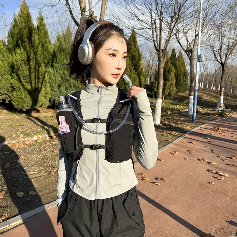 Running Cycling Hydration Vest Backpack Lightweight Water Backpack Hydration Backpack Running Vest for Hiking Cycling Running