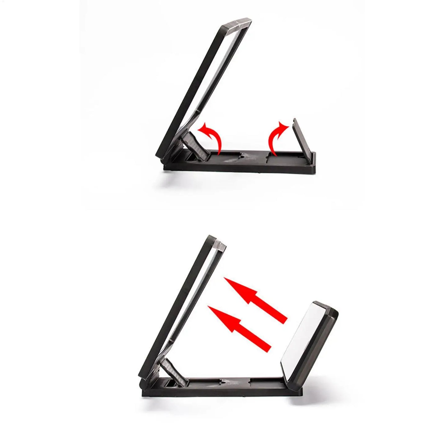 18cm/22cm mobile phone amplifier HD screen magnifying glass Smart Phone Screen Magnifier for Daily Reading Multi functional