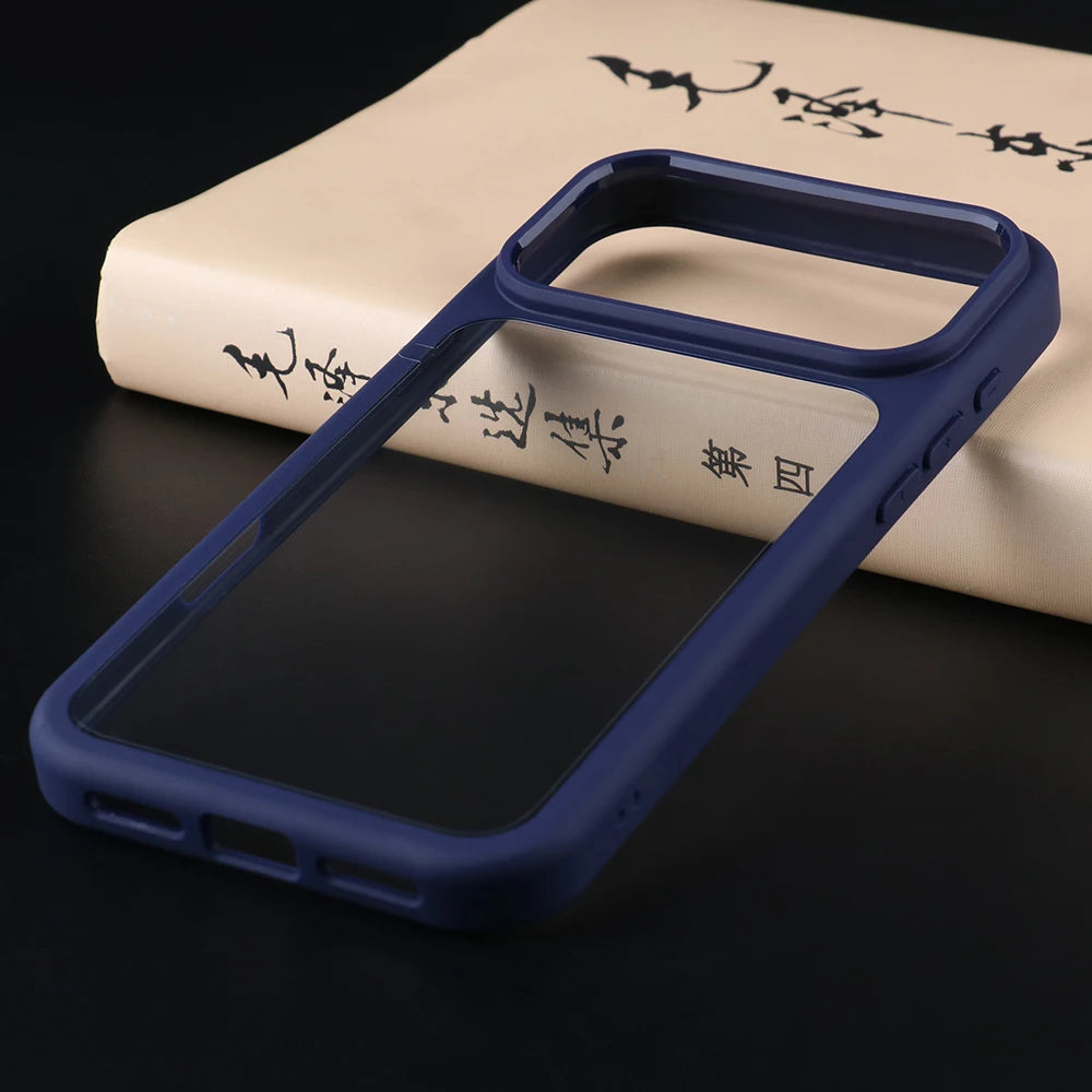 UGOjP Case For iPhone 17 Pro Max 17 Air 17 17 Pro Transparent Phone Case Men Thin Shockproof Protective Clear Hard PC Back Cover