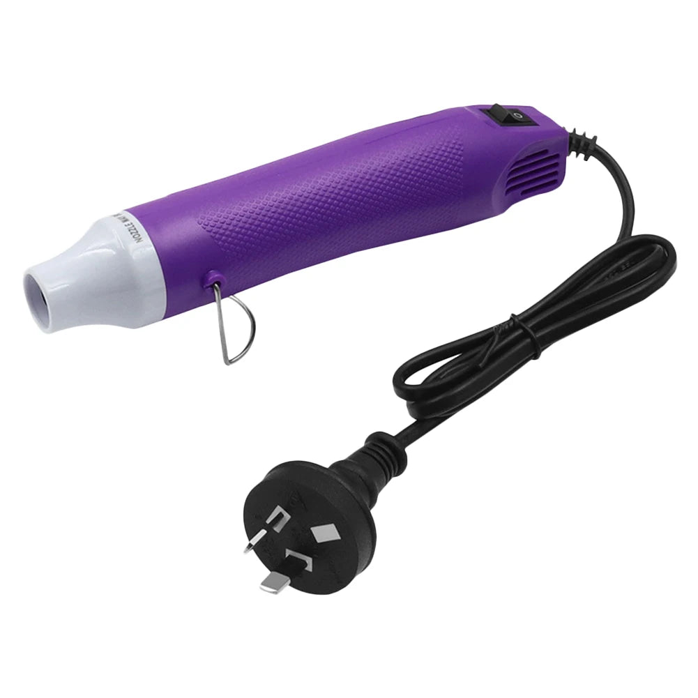 Electric Heat Gun Fast Heat 300W Hot Air Gun 1m Long Cable 220V Power Hot Dryer AU Plug for DIY Craft Embossing Shrink Wrapping