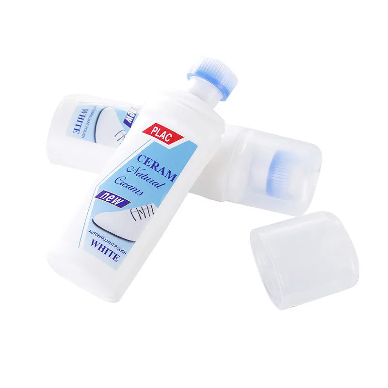 iawesome White Shoes Cleaner Polish Cleaning Tool For Casual Leather Shoe Sneakers Shoe Brushes Spong Supplies Magic Refreshed