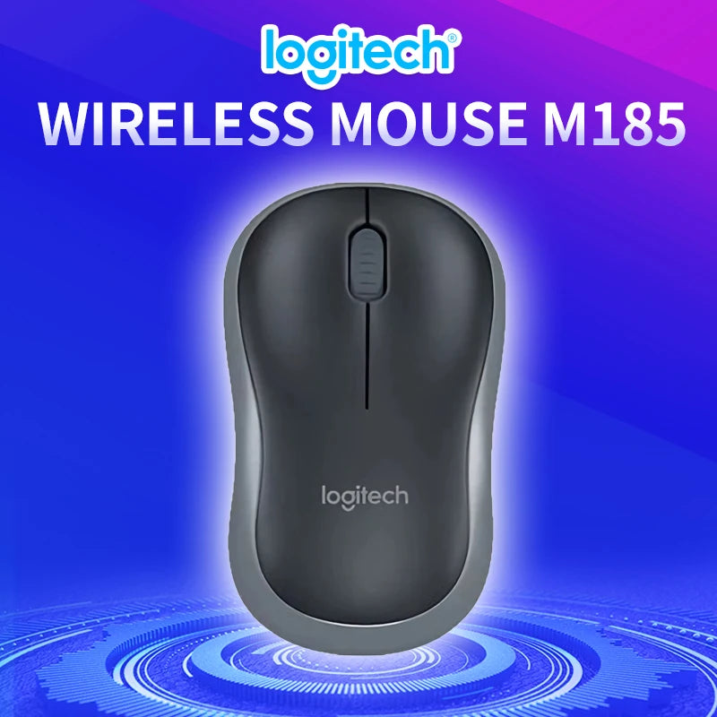 Logitech G304 M185 Eco-Friendly Wireless Mouse, Silent and Low Power, Ideal for Home, Office, and Study, Best Value Choice