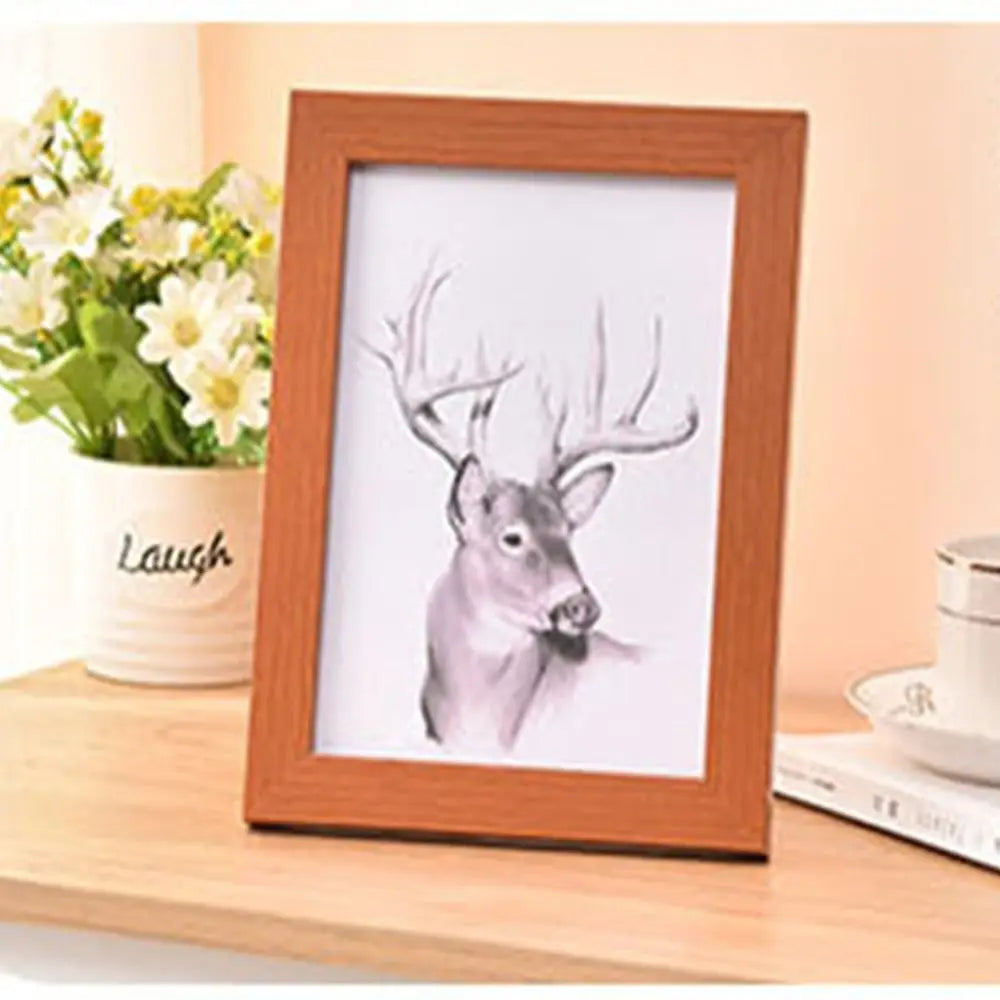 INS Colorful Photo Frame Drawings Handcraft Picture Frame Multi Size DIY Display Holders Home