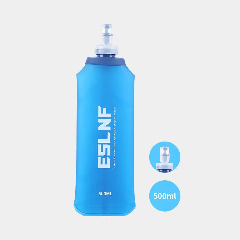 New Flask 500ml Running Soft Water Bottle Running Soft Flask Gourde Silicone Water Bottle Running Bottle YDSH02