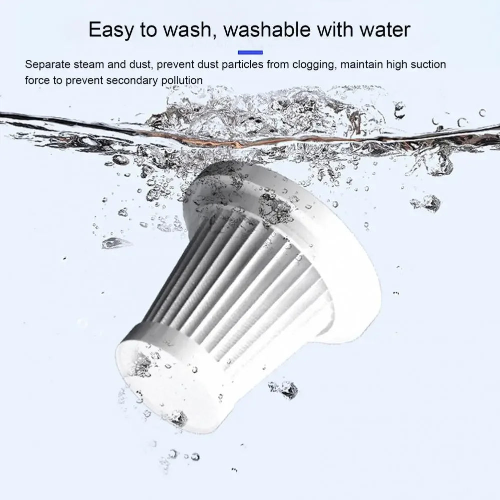 Mini pink vacuum cleaner, USB charging, strong suction power, portable, mini and powerful household appliance air cleaner
