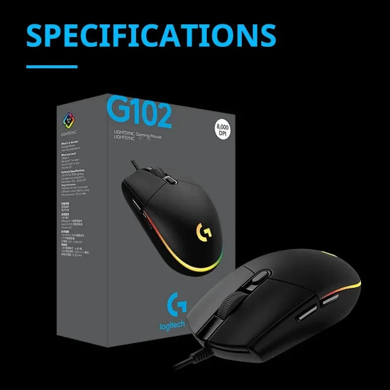 Elevate Your Gaming Aesthetic with Logitech G102 RGB