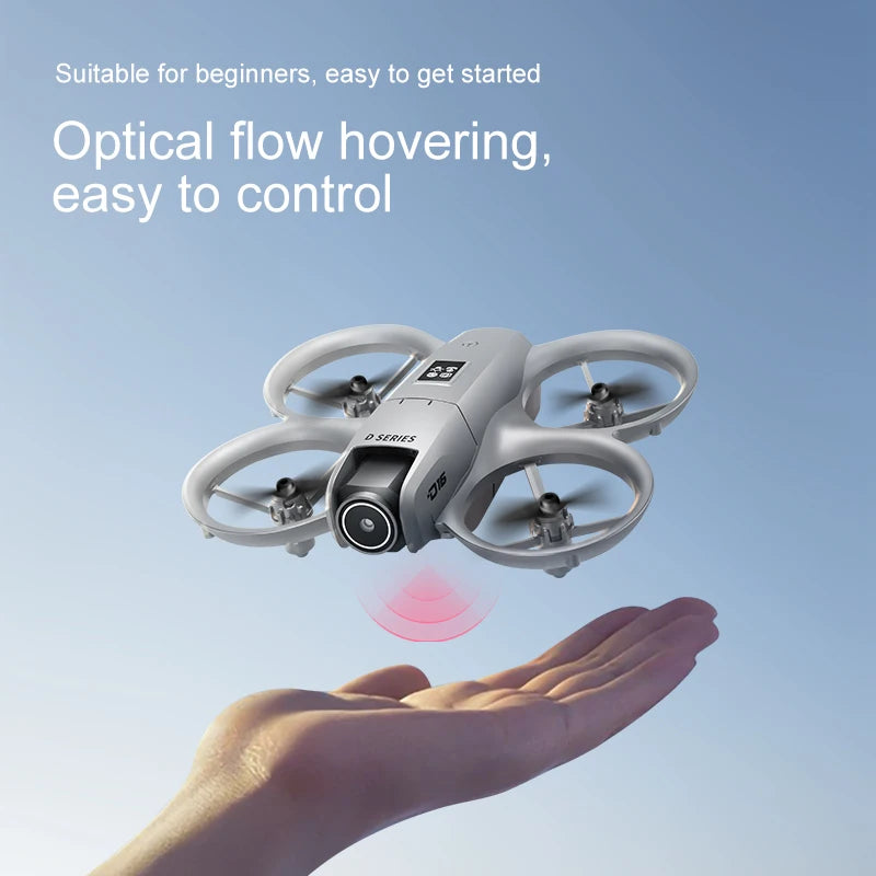 New D16 Mini Drone 8K HD Dual Camera Profesional 180° Electric Adjustable GPS Positioning Obstacle avoidance Bushless UA