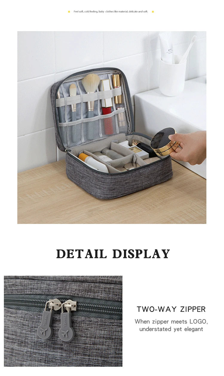 Electronics Organizer Travel Cable Organizer Bag for Electronics Accessories, Portable Tech Carring Large Storage Case for Charg