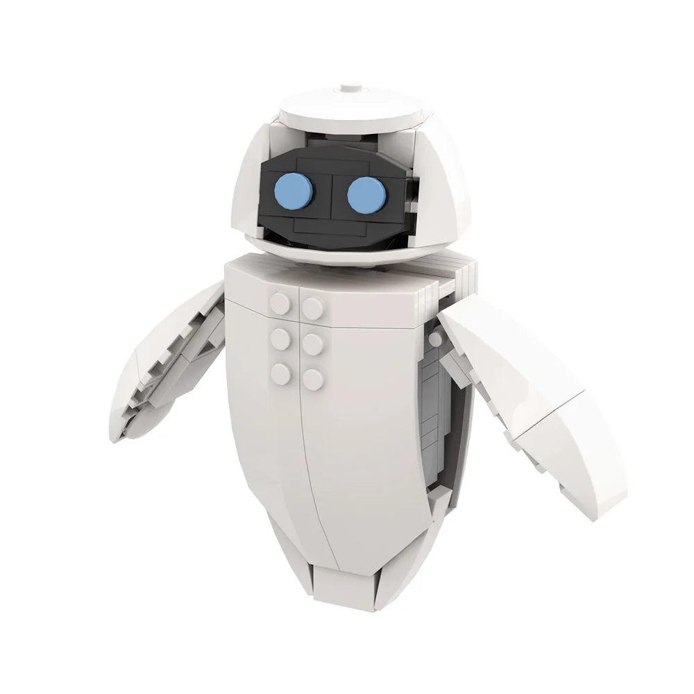 152PCS MOC Building Blocks Robot Model - Walle Eva Eve Desktop Decor Assembly Toys for Kids Gift