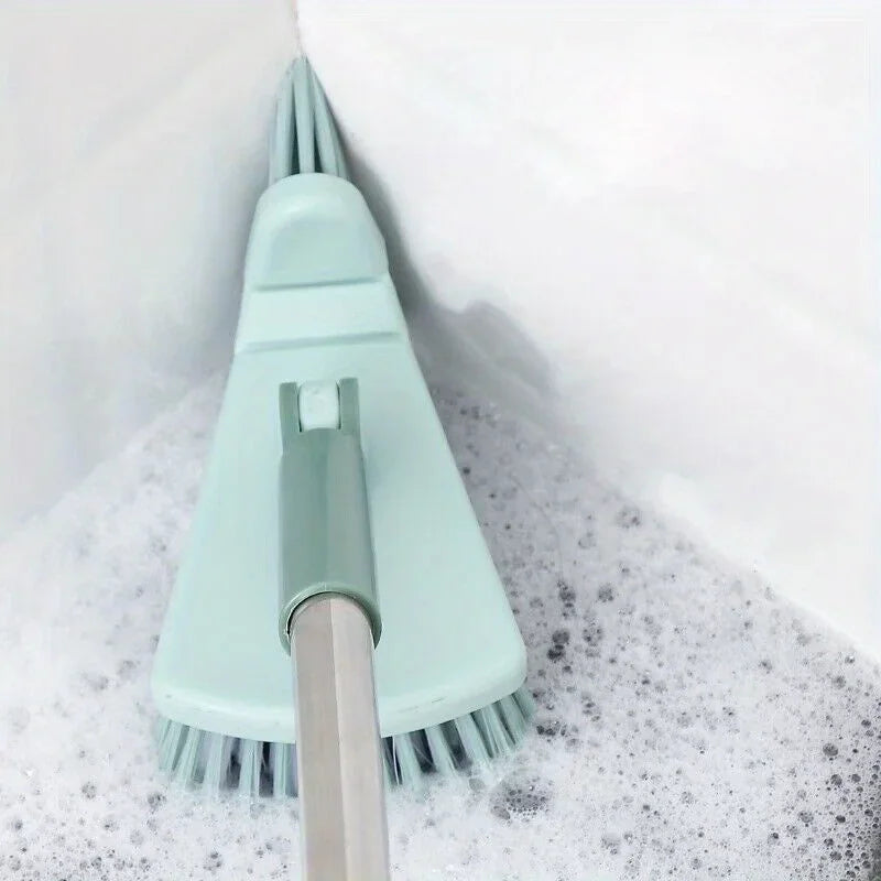 Shower Scrubber, Long Handle Bathroom Cleaning Brush, For Bathroom, Shower, Floor, Wall, Cleaning Supplies, Cleaning Tool,