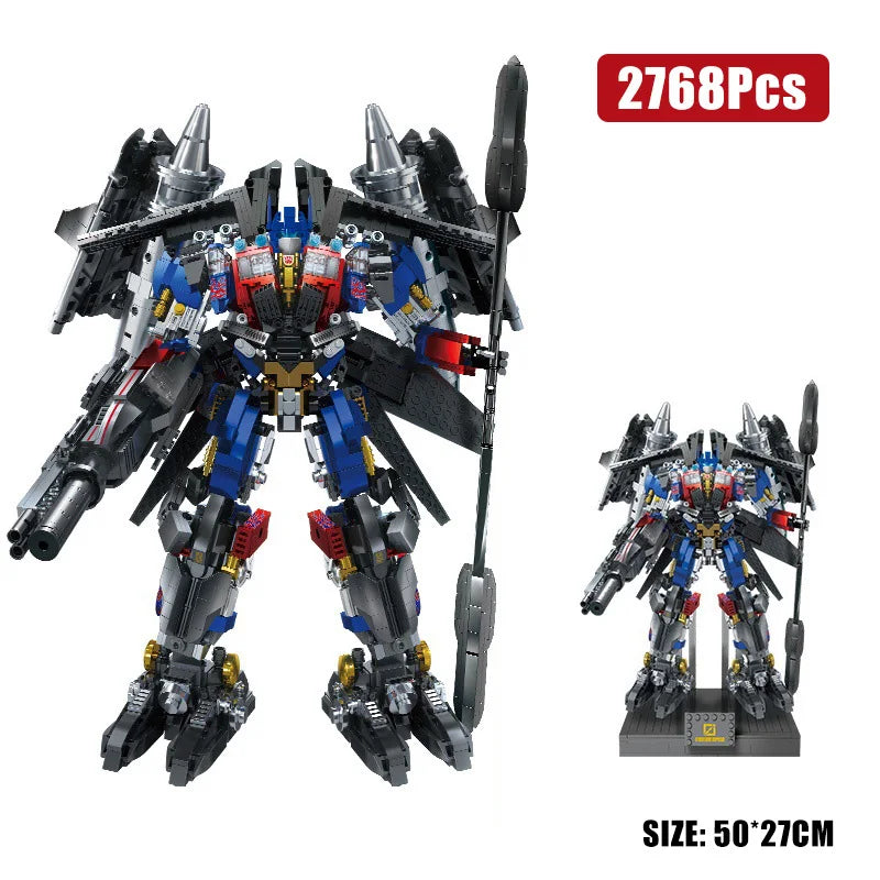 Cyber Mecha Model Building Blocks - Storm Freedom Ancestor Mechanical Robot Assembly Kit for Kids & Adults