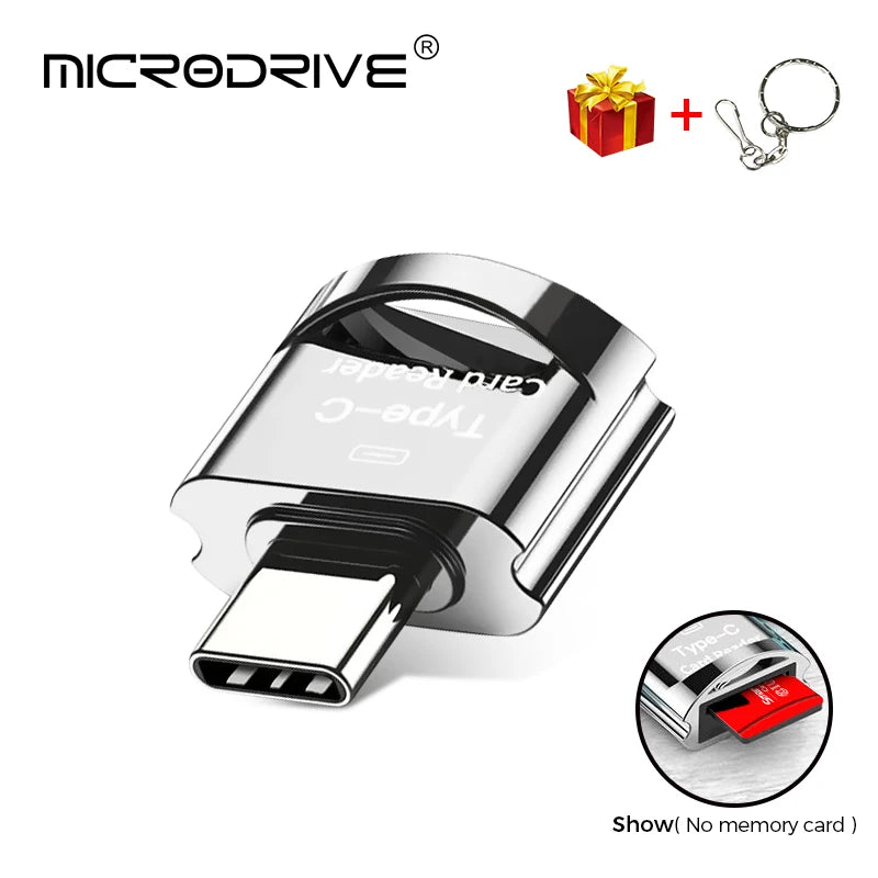 6 in 1 Card Reader USB3.0 to Type C Micro USB Universal OTG Adapter Multifunctional adapter SD TF High-speed transmission