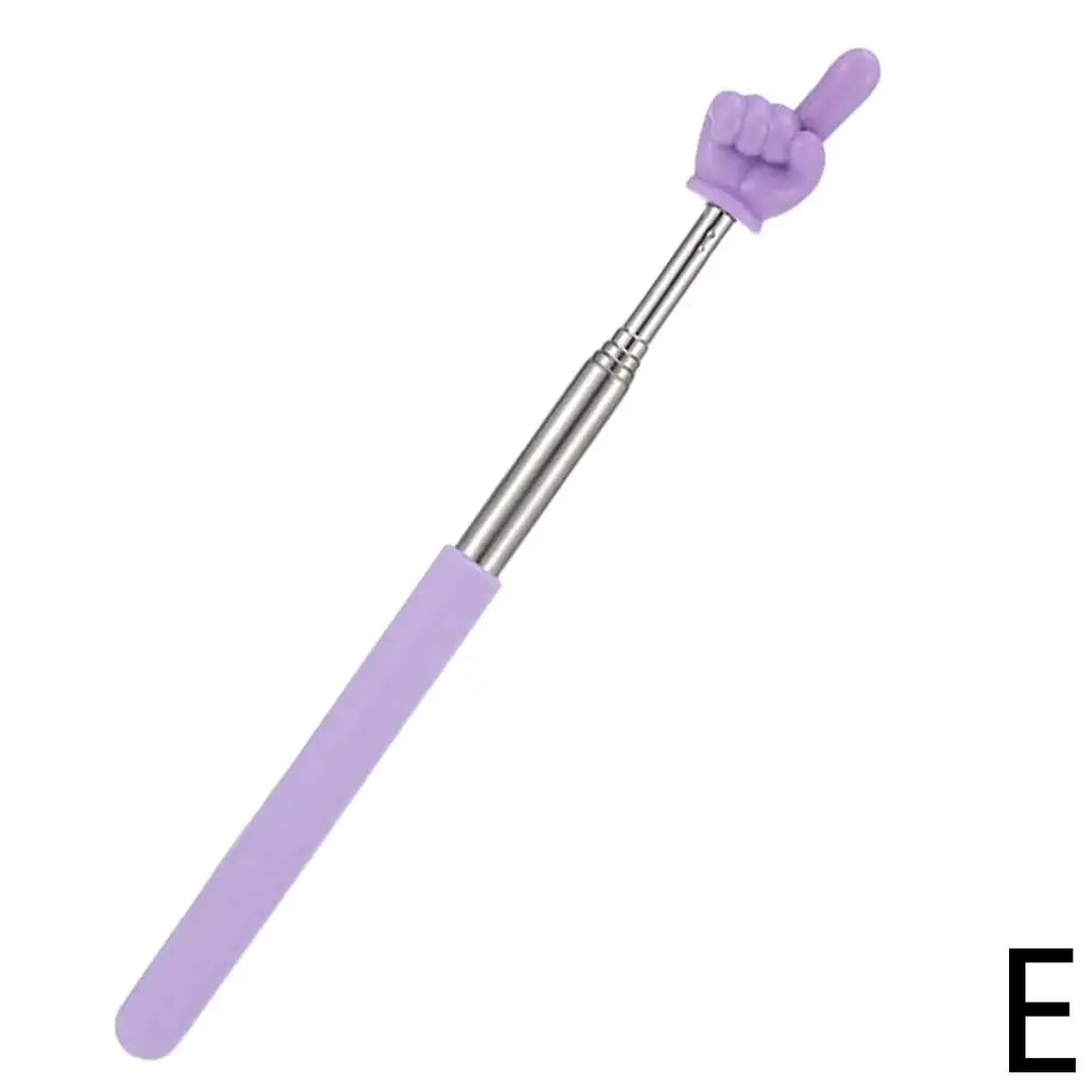 Telescopic Finger Reading Stick, Finger Telescopic Point Reading Stick Point Reading Teaching Aid Baton Teacher's Teaching Stick