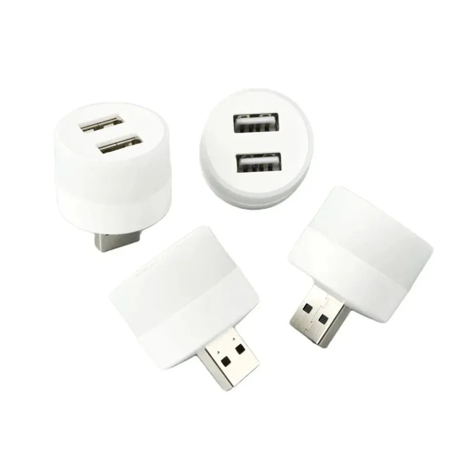 LED USB Book Lamp USB Light Eye Protection Reading Light Computer Reading Lamp Mobile Power Charging Book Lamps Mini Night Light