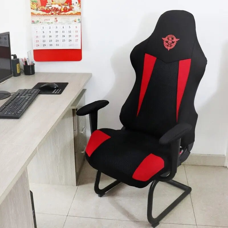 New Gaming Chair Cover Universal Soft Elasticity Polar Fleece Armchair Slipcovers Elastic Breathable Dustproof Chair Protector