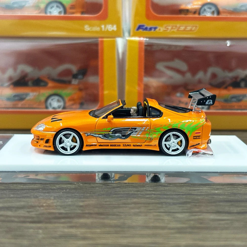 Fast Speed 1:64 A80 Z Targe Fast Furious Diecast Model Car