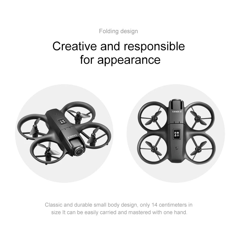New D16 Mini Drone 8K HD Dual Camera Profesional 180° Electric Adjustable GPS Positioning Obstacle avoidance Bushless UA