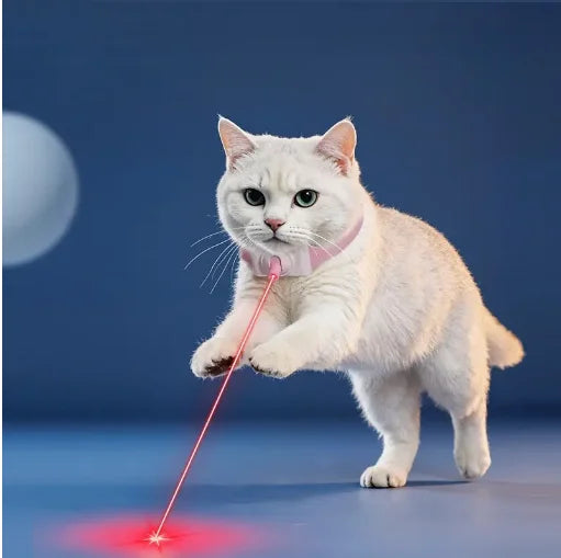 Pet Laser Collar Infrared Line Toy Collar for Cats Self-Entertaining Pet Supplies Suitable for Cat Playtime