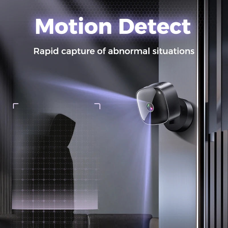 HD 1080P Mini Camera WiFi infrared Night Vision Camera 360° Rotatable Home Security Protection Wireless WiFi Surveillance Camera