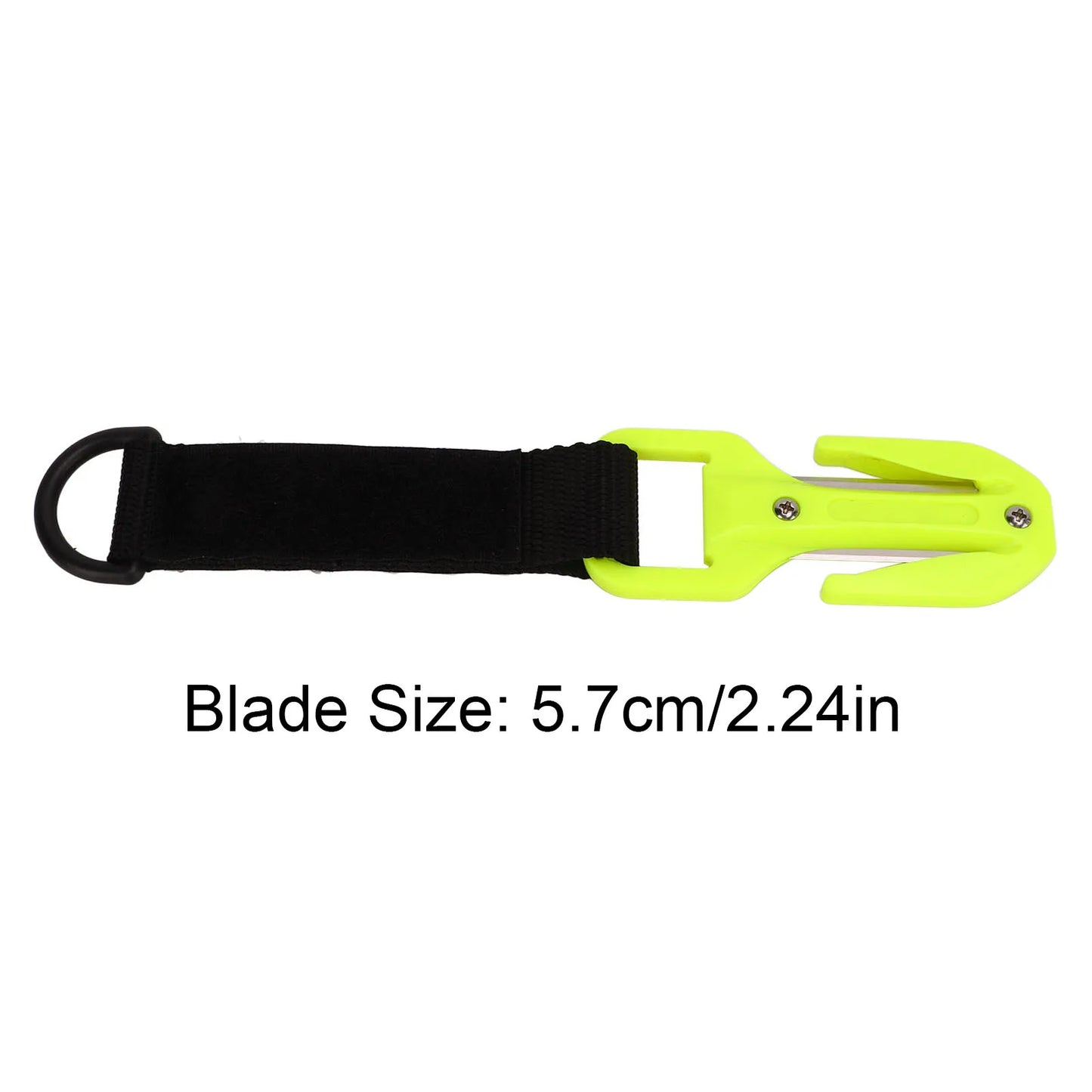Diving  Line Cutter  Diving Line Cutter Dual Sides Dive Cable Rope Cutter with Blade for Safety Rescue Scuba  Diver