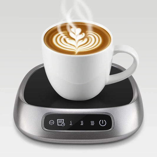 Cup Heater USB Coffee Mug Warmer Electric Milk Tea Cup Heating Coaster Cup Warmer For Home Office USB Voice Desk Cup Warmer