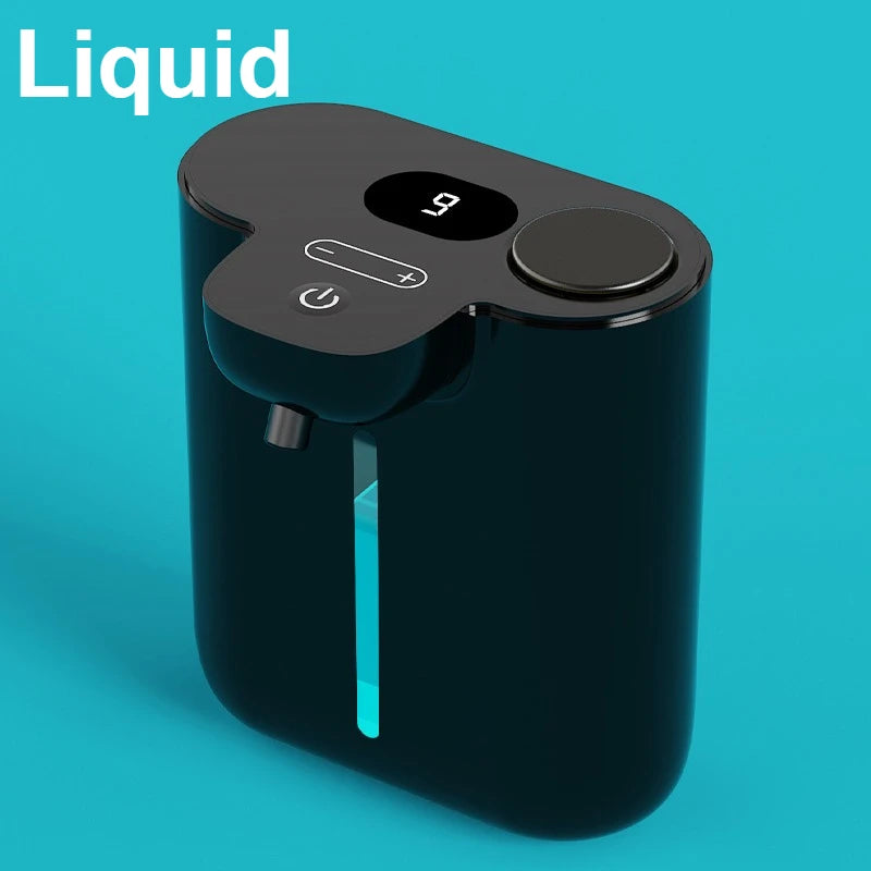 500ML Automatic Soap Dispenser Touchless Type C USB Rechargeable Electric Soap Dispenser Waterproof Foam/Liquid Dispenser
