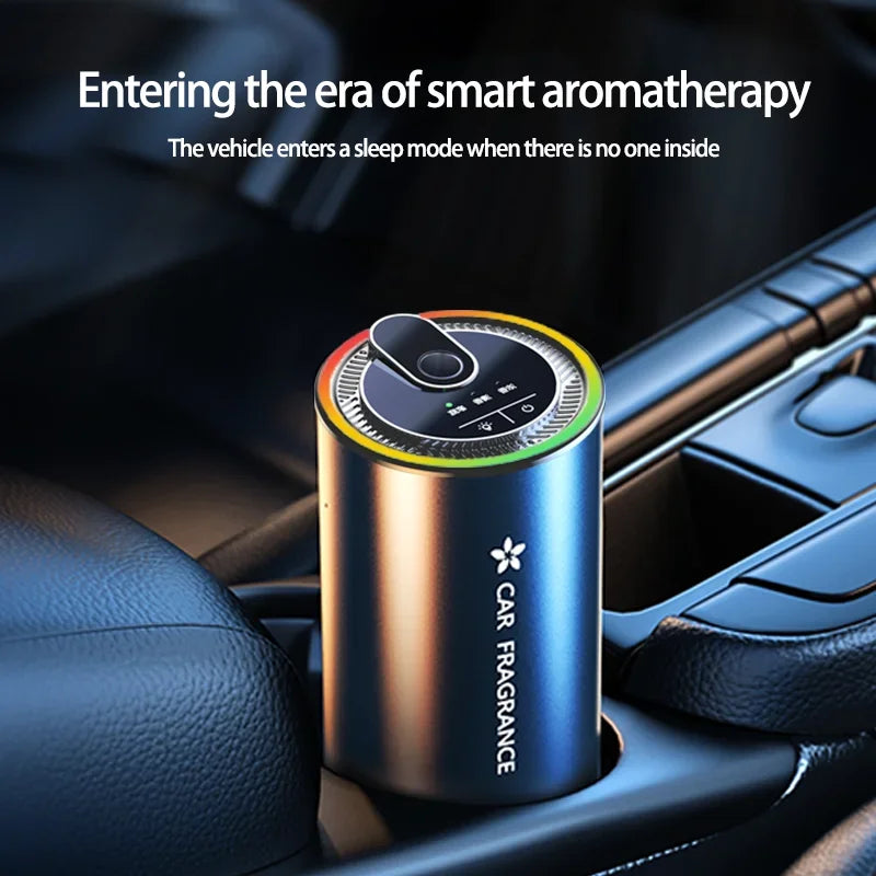 Car Diffusers For Essential Oils Aromatherapy Diffuser 50ML Fragrance Diffuser Waterless Auto Off Scent Machine For Room Car