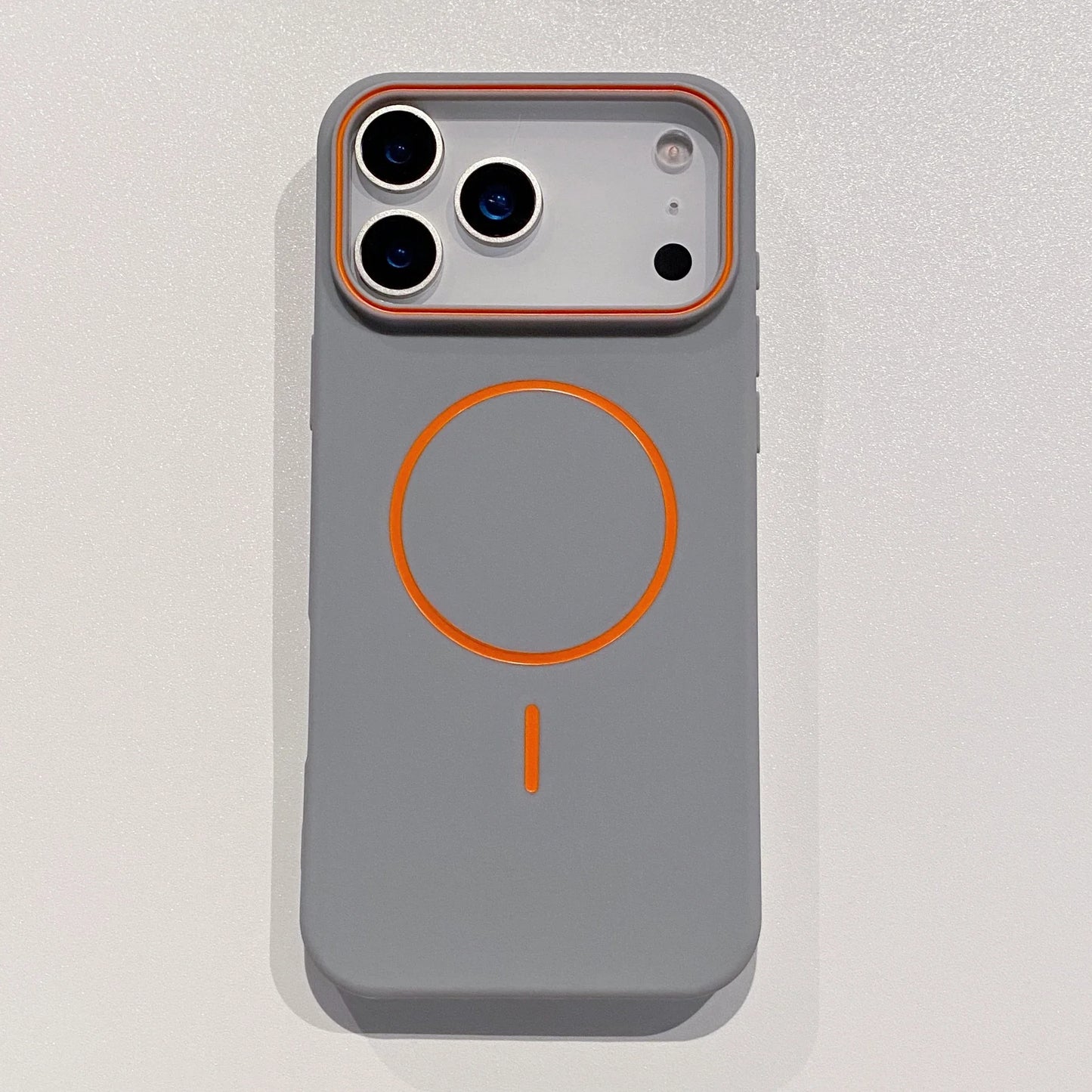 Luxury Magnetic Matte Soft Phone Case For iPhone 17 Pro Max Air 16E 15 14 13 12 11 17 shockproof magsafe Wireless Charging Cover