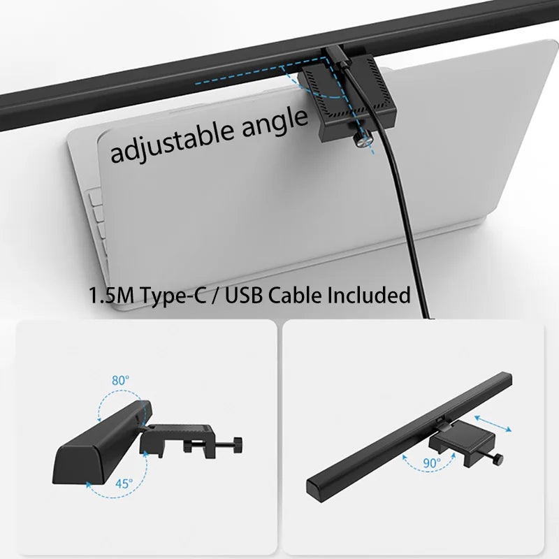 RGB Backlight LED Lightbar Computer Laptop Esport Level Lighting Room Decoration Desk Screen Light Bar Monitor Led Light Fixture