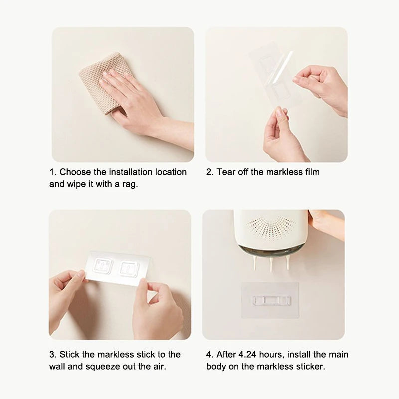 Kitchen Cutlery Storage Box Wall Mount Tableware Storage Holder with Lid Dustproof Spoon and Chopstick Organizer Drain Racks