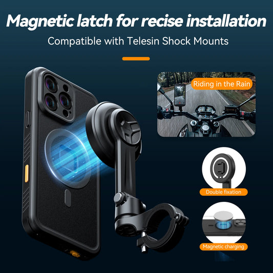 Waterproof Phone Case Magnetic Diving Case for Phone IP68 Waterproof Underwater Housing Protective Case Replacement for