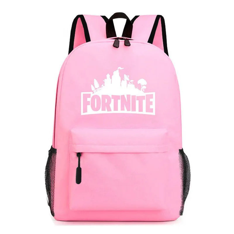 Game Fortnite Backpack for Boys Girls Light Weight Bag Anime Schoolbag Student Kawaii Backpack Back To School Supplies Gift