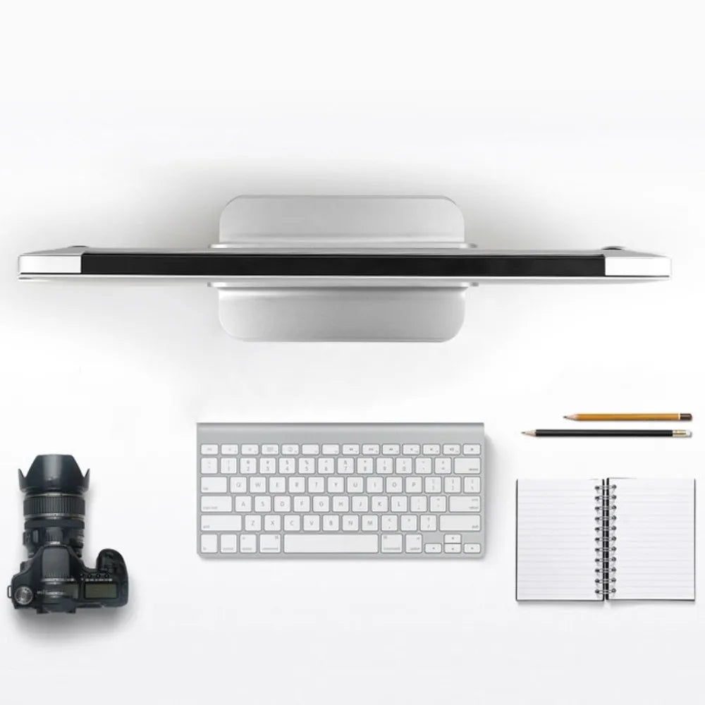 Space-Saving Vertical Laptop Stand Heat Dissipation Anti-slip Aluminum Laptops Holder Rust-proof Adjustable