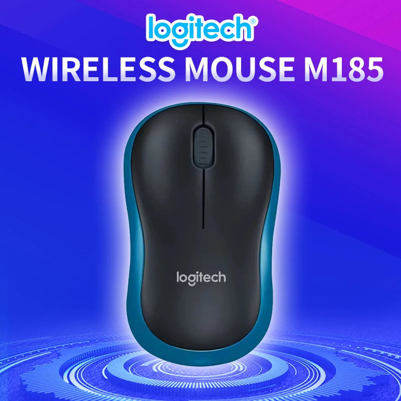 Logitech G304 M185 Eco-Friendly Wireless Mouse, Silent and Low Power, Ideal for Home, Office, and Study, Best Value Choice