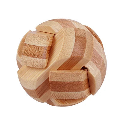 Wooden Puzzle Games Brain Teasers Toy 3D Puzzles for Teens and Adults Logic Puzzle Wood Magic Cube Brain Teaser Assembling Toys