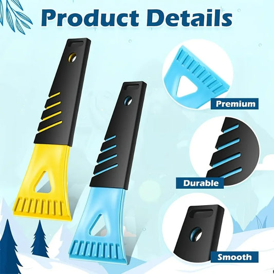 1pc Heavy-Duty PVC Ice Scraper with Auto Defrost Tool - Non-Electric Frost Removal Shovel, Multi-Purpose Car, Freezer