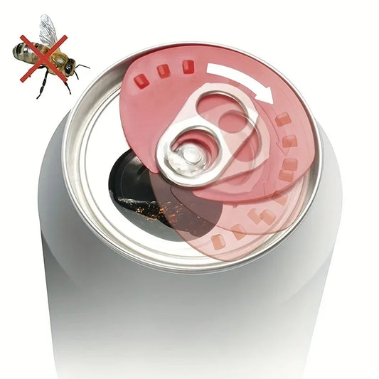 new Can Lid Can Sealer Beverage Can Cap Can Protector Barricade Soda Cap Sealer Plastic Beer Drink Lid Protector for Beer J