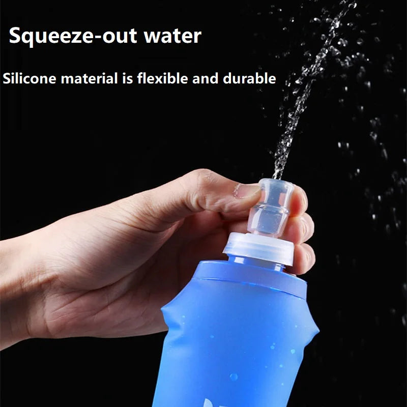 New Flask 500ml Running Soft Water Bottle Running Soft Flask Gourde Silicone Water Bottle Running Bottle YDSH02