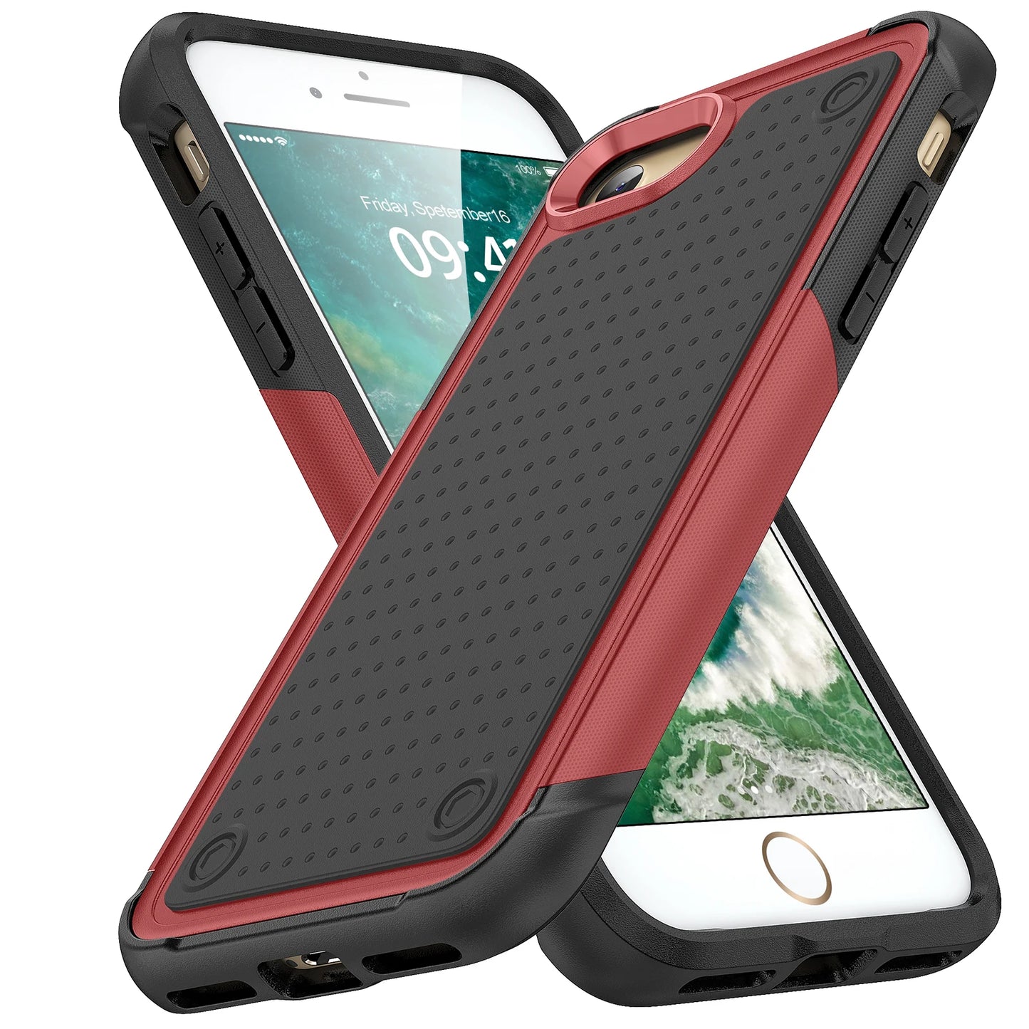Fit iPhone SE 2020 2022 Case, Shockproof Durable Sturdy Slim Protective Case For iPhone 7/8,iPhone 7 Plus/8 Plus