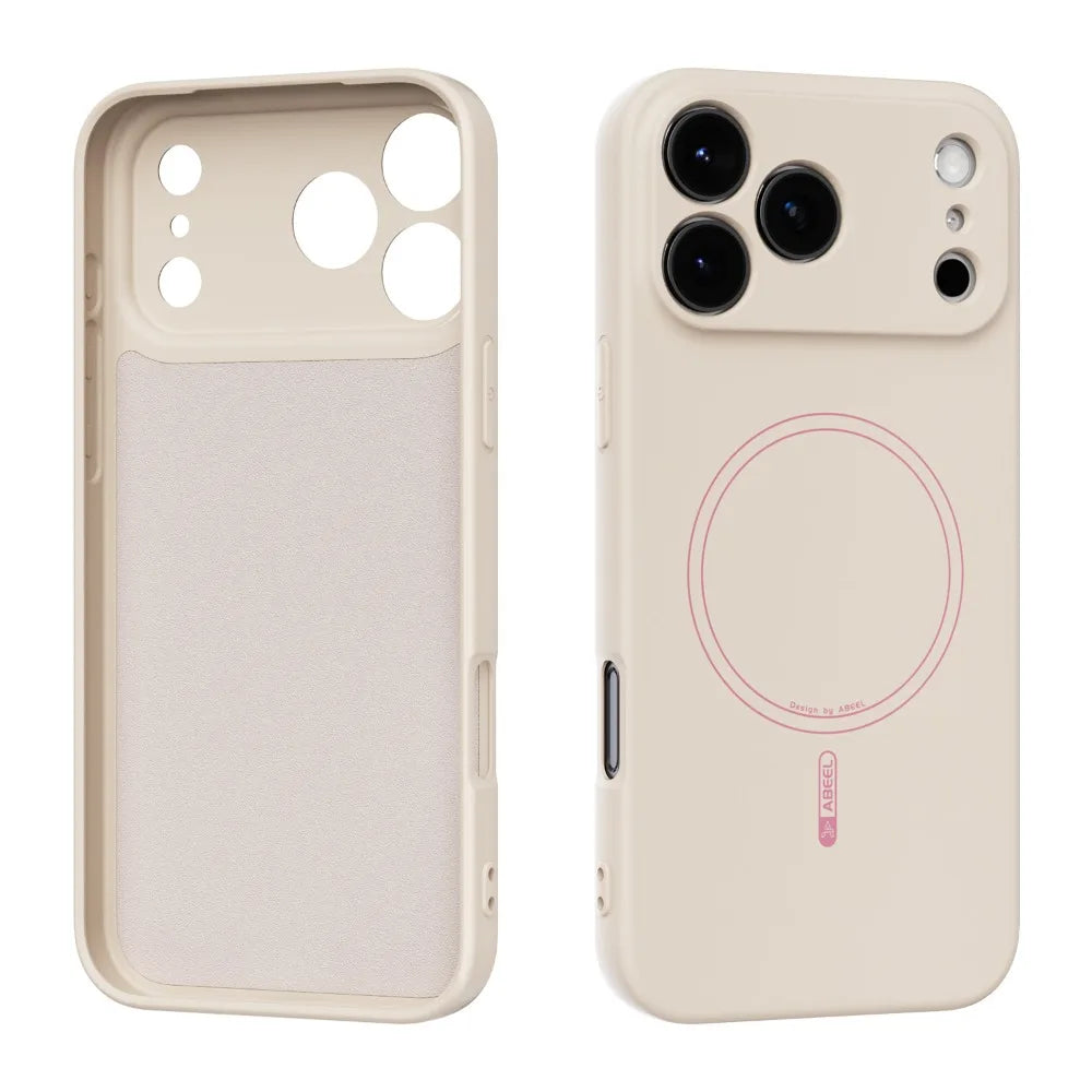 Magnetic for Magsafe Wireless Charge Liquid Silicon Case for iPhone 17 Pro Max 17Air 17Pro 17Pro Max Protective Shell Soft Cover